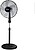 Ventilador de Pie Ufesa Seattle 50W/40CM/5 HELICE/3 Veloc/Alt.Ajust/B.Redonda/Negr 84105609 - imagem 1