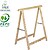Suporte de Pino Padrão 75X73,5CM 100% Certificado Pefc ASTIGARRAGA 75255 - imagem 1
