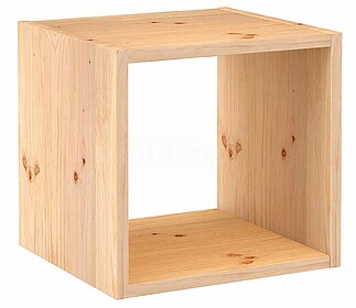 G-75288: 75288 ESTANTE MODULAR 1 CUBOS DINÂMICA PINO MACIÇ...
