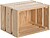 Caixa de Pino Macizo Home Box Sin Barniz 38,4X25,6X28CM ASTIGARRAGA 75273 - imagem 1
