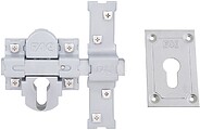 Fechadura Fac 311-l/ 80 Prata Sem Cilindro