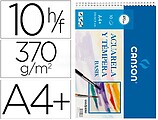 Bloco 10Folhas Papel Aguarela A4+ 370G 0400698 : 200400698 ADV-822647