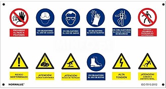 G-09021 : 09021 PLACA DE OBRA MÚLTIPLA HORIZONTAL PVC 0,4mm...