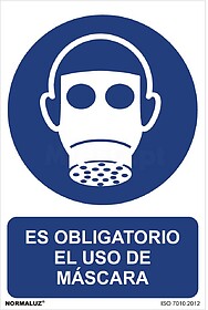 08966 SINAL USO OBRIGATÓRIO “É OBRIGATÓRIO O USO DE MÁ...