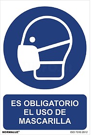 08971 SINAL USO OBRIGATÓRIO “É OBRIGATÓRIO O USO DE MÁ...