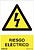 Sinal de Perigo “Risco Elétrico” (PVC 0,7MM) 30X40CM - imagem 1