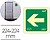 VE : Archivo 2000 6170-10HI VE señal de información Verde PVC 125 pieza(s) - imagem 1