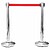 Poste Separador Inox Cinta Vermelha Extensível 2000mmx 5mm G-09034 - imagem 1