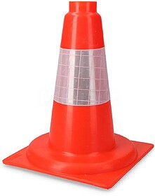 80101 CONO POLIPROPILENO LARANJA 30CM REFLEXÃO