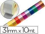 10 x Fita fantasia prata 10mtx31 mm Fita fantasia prata 10mtx31 mm 2410-05