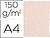 Papel Pergaminho Michel DINA4 150 GR Cor Fumo Pack de 25 Folhas 2608 - imagem 1