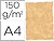 Papel Pergamino Din A4 Troquelado 150 GR Cor Parchment Ocre Embalagem de 25 Folhas 2605 - imagem 1