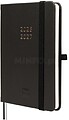 Finocam Agenda Minimal de Capa Dura Internacional - 18 Meses - Semana Vista Horizontal - Formato M3 - 100x150mm - Papel Creme de 80g/m2 - Bolso Interior - Fecho com Elástico - Cor Preto 636100327