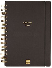 Finocam Haiku Agenda Espiral - 16 Meses - Semana Vista Horiz...