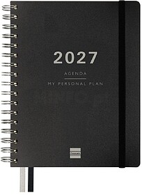 Finocam Tempus Agenda Espiral - 16 Meses - Semana Vista Vert...