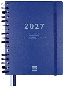 Finocam Tempus Agenda Espiral - 16 Meses - Semana Vista Vert...