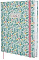 Finocam Dynamic Berlin Trigo Agenda Profissional - Anual 2027 - 1 Dia por Página - Formato Y12 - 210x270mm - Borracha Elástica - Capa Dura Acolchoada - Cantos Microperfurados - Papel de 80g/m2 - Multicolor 624052227