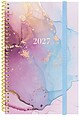 Finocam Trendy Design Collection Goldy Agenda - Anual 2027 - Semana Vista Horizontal - Formato E5 - 117x181mm - Espiral - Capa de Polipropileno - Esquinas Microperfuradas - Papel de 80g/m2 - Multicolor 742212627