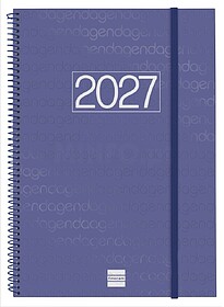Finocam Espiral Basics Year Agenda - Anual 2027 - Semana Vis...