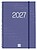 Finocam Espiral Basics Year Agenda - Anual 2027 - Semana Vista Vertical - Formato E40 - 210x297mm - Espiral - Tapa de Polipropileno - Esquinas Microperforadas - Papel de 80g/m2 - Cor Azul 742041027 - imagem 1