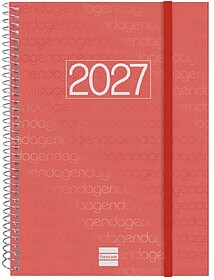 Agenda Finocam Espiral Basics Year - Anual 2027 - Semana Vis...
