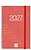 Agenda Finocam Espiral Basics Year - Anual 2027 - Semana Vista Horizontal - Formato E5 - 117x181mm - Espiral - Capa de Polipropileno - Esquinas Microperfuradas - Papel de 80g/m2 - Cor Vermelha 741443027 - imagem 1