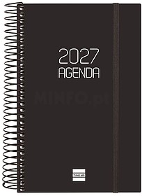 Finocam Espiral Basics Agenda Opaca - Anual 2027 - 1 Dia por...