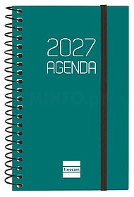 Finocam Espiral Basics Opaque Agenda - Anual 2027 - Semana V...