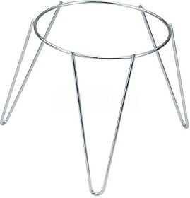 Cálice de flores suporte de pé de zinco 24cms