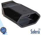 Ficha Alimentaçâo AC Plana Fêmea Preta 250V Solera SLR-7627N