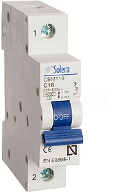DISJUNTOR 1P 32A 6kA 240/415V SOLERA