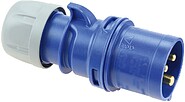Clavija Cetac 2 P+T Azul 16A Retractilado Solera G-46001