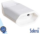 Ficha Alimentaçâo AC Plana Fêmea Branca 250V Solera SLR-7627