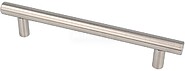 Tirador de Móvel Tipo Asa, Modelo 891H, de Aço Inoxidável com Acabamento em Alumínio, 128 mm 66045