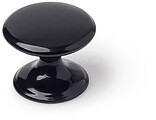 Bolha com 4 Empurradores Redondos para Móvel Fabricado em Zamak Acabamento Preto MOD.756 Ø32mm Rei G-68498