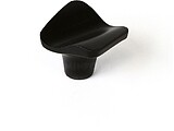 Bolha com 4 Empurradores Metálicos para Móvel, com Acabamento Preto Mate MOD.749 32x32mm Rei G-68457