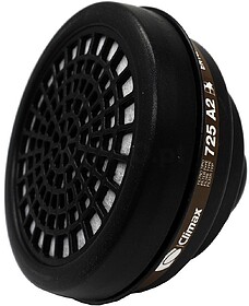 92339 Filtro para máscara de proteção a2, modelo 725, ros...