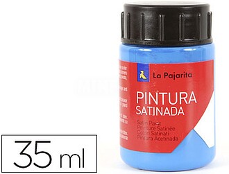 TINTA LATEX LA PAJARITA 35 ML CYAN : Venda Multiplos 6