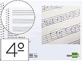 Bloco Musica Liderpapel Quarto 20 Fls AO Baixo Pentagrama : Venda Multiplos 20