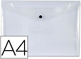 Bolsa porta documentos liderpapel com mola din a4 transparente Bolsa porta documentos liderpapel com mola din a4 transparente DS17