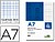 Bloco de Apontamentos Liderpapel Din A7 80 F Quadriculado BN09 - imagem 1