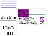 Fichas em Cartolina, Emb. com 100, 75X125 MM, Pautado FR02