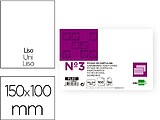 Fichas em Cartolina, Emb. com 100, 100X150 MM, Lisa FL03