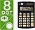 Calculadora liderpapel de bolso xf05 8 digitos solar e pilhas cor preto 98x62x8 mm Calculadora liderpapel de bolso xf05 8 digitos solar e pilhas cor preto 98x62x8 mm - imagem 1
