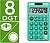 Calculadora liderpapel de bolso xf13 8 digitos solar e pilhas cor verde 115x65x8 mm Calculadora liderpapel de bolso xf13 8 digitos solar e pilhas cor verde 115x65x8 mm - imagem 1