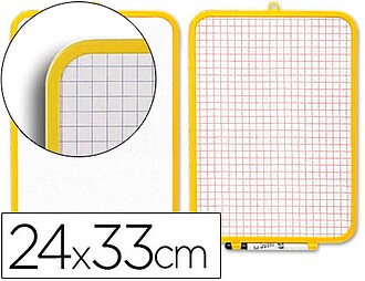 PZ16 : Quadro branco com marcador e apagador 2 faces 240 x 3...