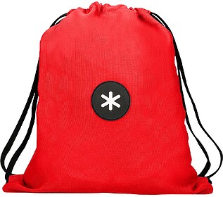 TK42 : Saco plano antartik bolso interior com fecho cor verm...