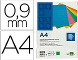 Capa de encadernacao liderpapel cartao a4 0,9mm verde fluor pack de 50 unidades Capa de encadernacao liderpapel cartao a4 0,9mm verde fluor pack de 50 unidades TE38