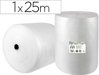 BU24 : Plastico com bolhas liderpapel ecouse 1x25m 30% de pl...