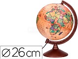 Globo liderpapel com luz fisico e politico estilo antigo diametro 26 cm